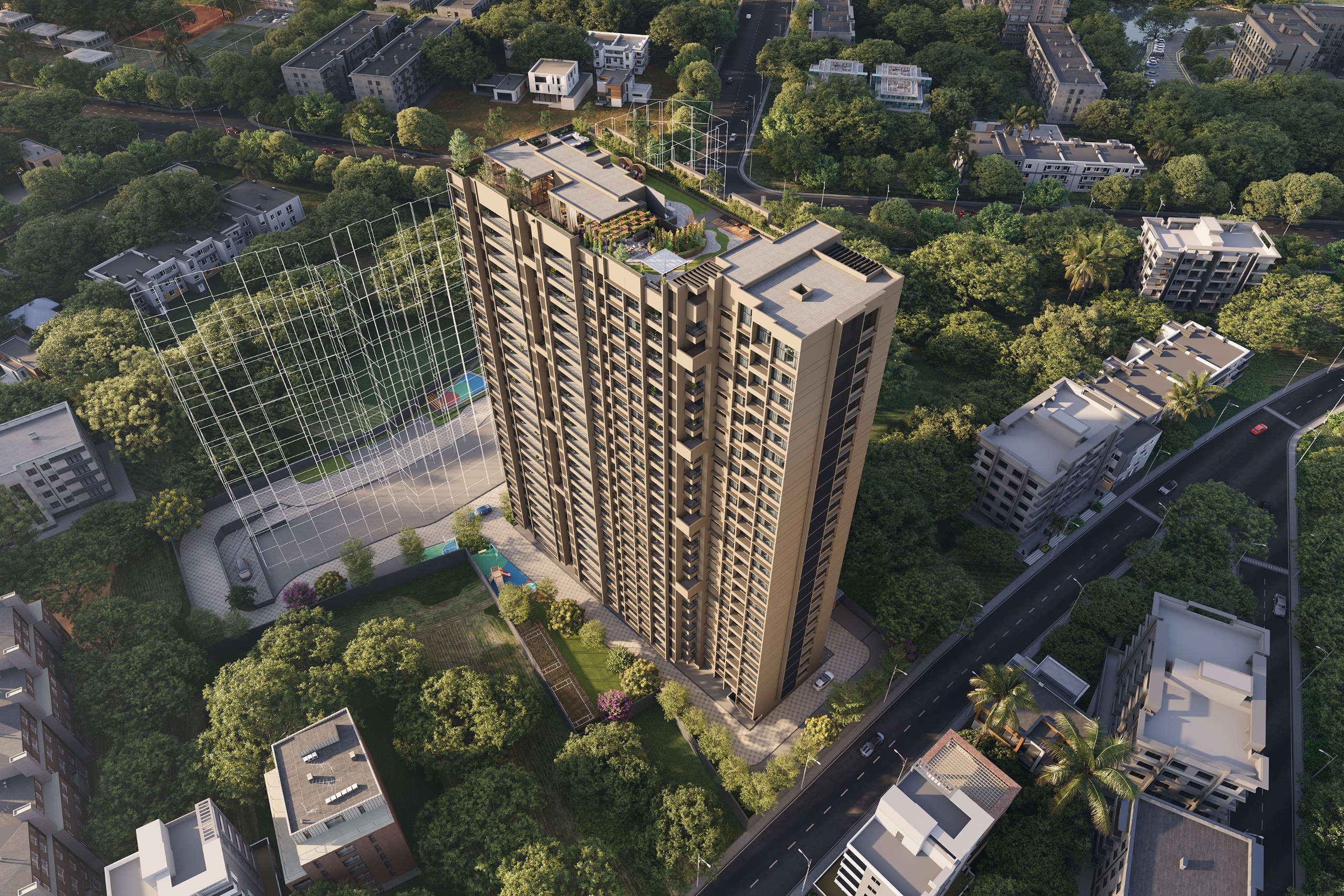 Best 3 & 4 BHK Flats in Kharadi, Pune for Fine Living