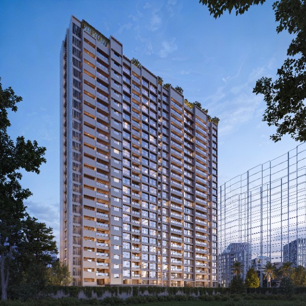 Gagan Avencia night elevation